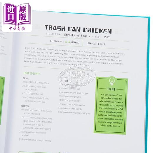 【中商原版】电子游戏大厨 从吃豆人到 埃尔登指环的76种标志性食物 The Video Game Chef 英文原版 Cassandra Reeder 商品图4