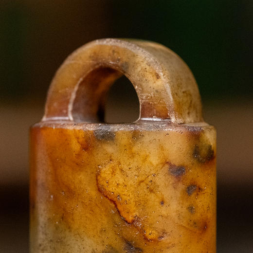 清 玉雕带钮印章 商品图2