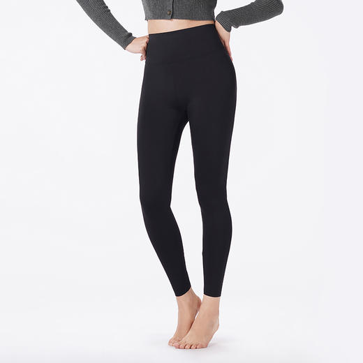 都市丽人打底裤轻暖外穿裤锦纶薄九分裤LLT4A7 商品图2