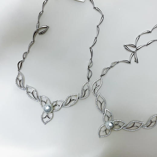 CLASSIC系列 925银镶南洋珍珠 项链 商品图2