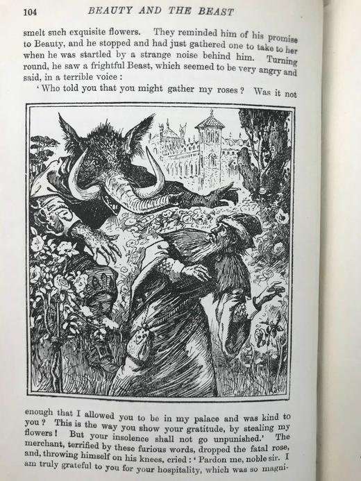 1926年 安德鲁·朗格《蓝色童话书》 数十幅精美插图 精装32开 商品图12