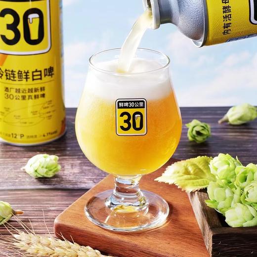 30公里冷链鲜白啤 商品图1