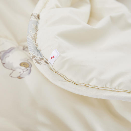 红蜻蜓羊毛被100纯羊毛被子春秋被加厚被芯新款保暖冬被-温馨羊毛被 商品图4