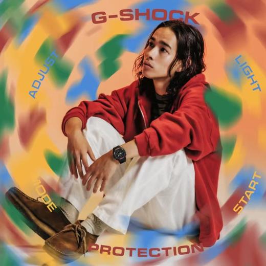 【潮流焕新 先锋出型】 CASIO卡西欧G-SHOCK八角农家橡树碳纤维核心石英机芯 男女情侣款手表GA- 商品图2