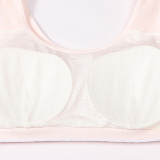 都市丽人内衣少女优选二阶少女文胸锦氨无缝面料薄文胸背心式无排扣无钢圈BBT2Q5 商品图7