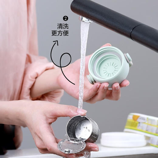 【北鼎弹盖保温杯】手感舒服 携带方便 持久保温 商品图4