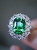 3.33ct 7.466g 沙弗莱戒指吊坠 商品缩略图4