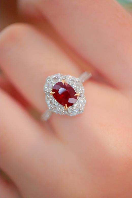 1.35ct 红宝石戒指 商品图8
