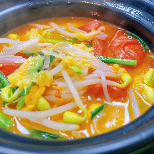 炸蛋鲜香罐罐米线～不吃肉肉的美味选择 商品图0