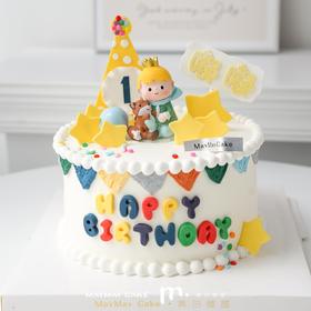 【提前一天预定】彩旗|小王子蛋糕【C4836】