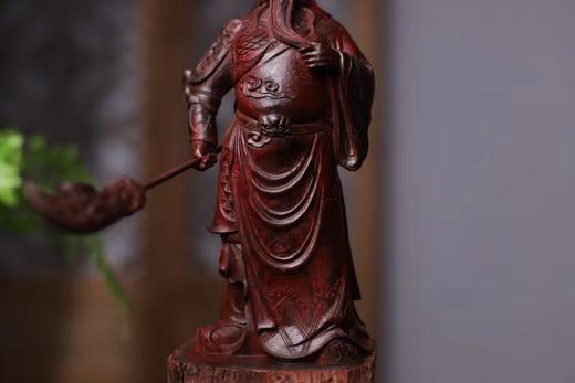 武财神/关公°小叶紫檀拆房老料摆件 商品图6