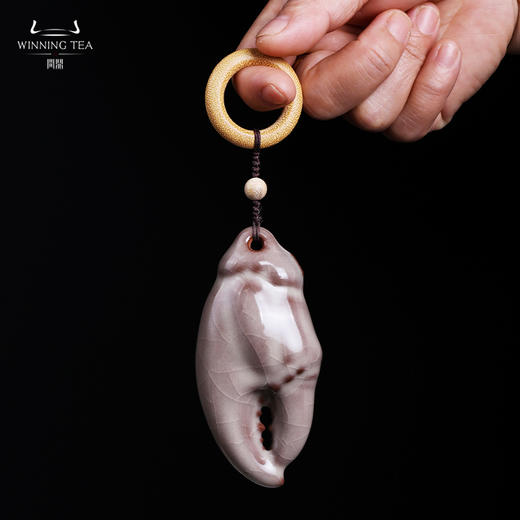 问鼎哥窑蟹钳 问鼎茶器梅子青蟹钳（缺货） 商品图4