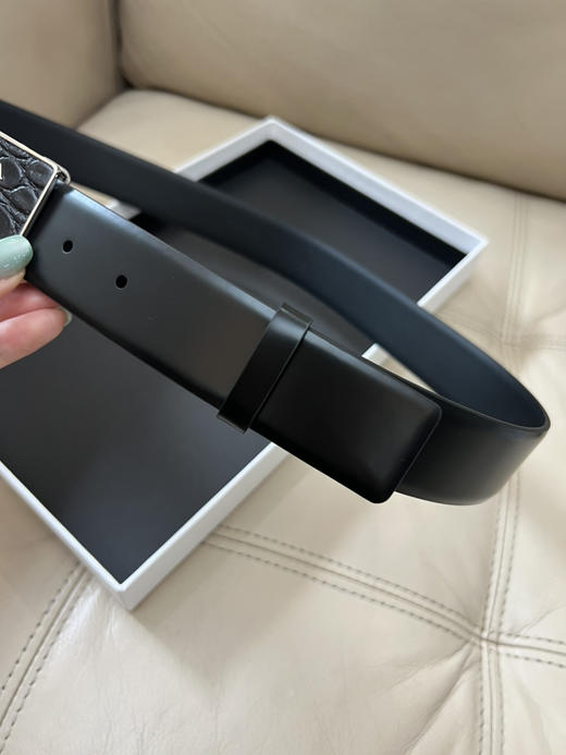 71-2 怕打 saffiano牛皮 男士腰带 商品图2