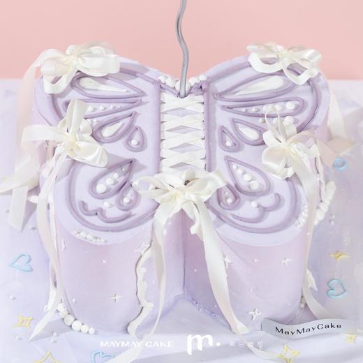 芭蕾风 |梦幻紫蝶蛋糕✨【D4860】 商品图2