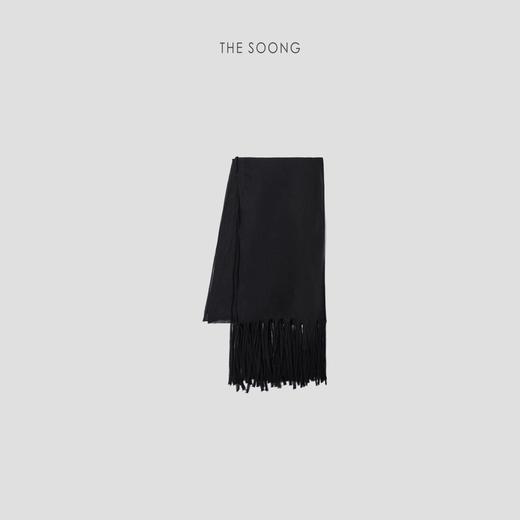 THESOONG | 100%水绒羊绒 透感冰感防晒空调围巾HWWJ3769 商品图1
