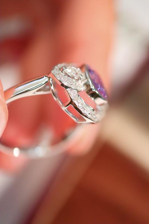 1.33ct 蓝宝石戒指 商品图8