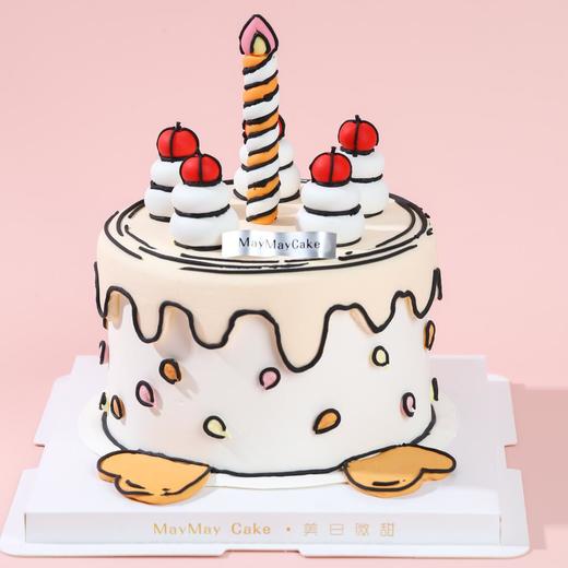 二次元漫画风|樱桃蛋糕（杨丞琳同款）【D4841】 商品图1