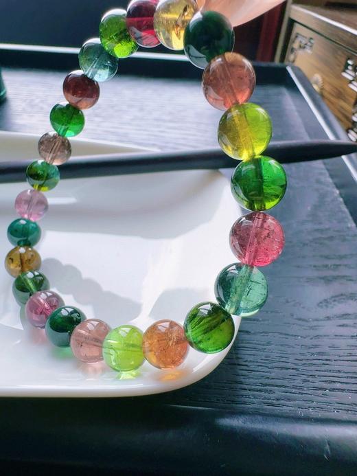 20.4g 8mm 碧玺手链 商品图3