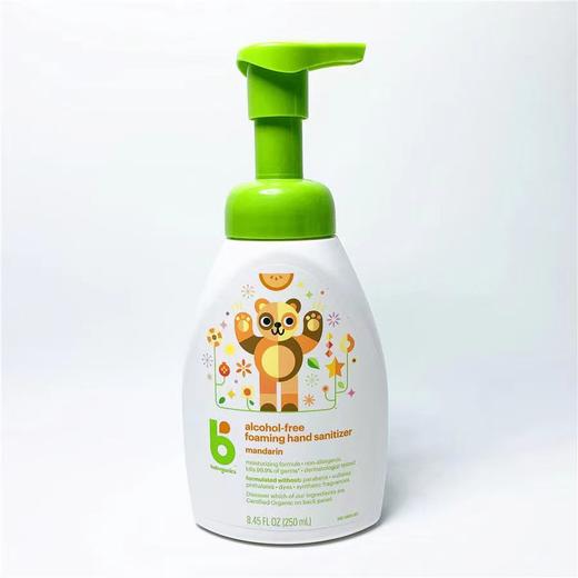 【一般贸易进口】美国Baby Ganics甘尼克宝贝无香泡沫免洗洗手液 商品图2