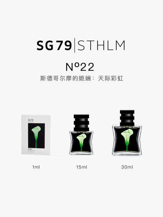SG79｜N22 EDP 天际彩虹 [ 斯德哥尔摩的姽婳_ 浓香 ] 商品图4