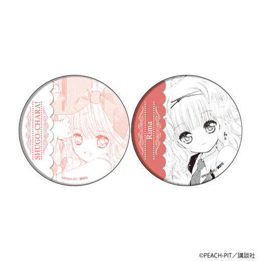 A3日本正版 守护甜心官方插图徽章吧唧组套装 周边谷子 商品图4