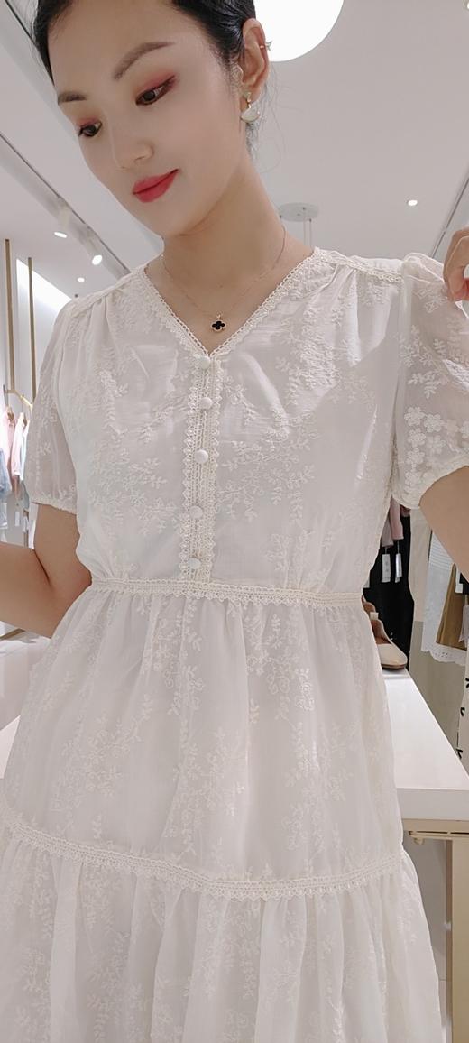 48Y832蕾丝花边公主连衣裙，棉质 商品图4