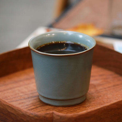 问鼎汝窑咖啡杯2号（宝丰釉）（汝釉） 商品图1
