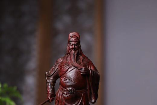 武财神/关公°小叶紫檀拆房老料摆件 商品图7
