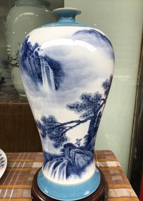 青花赏瓶