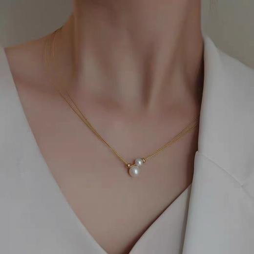 德国Eva strepp 同款不对称珍珠颈链❗️ 商品图7