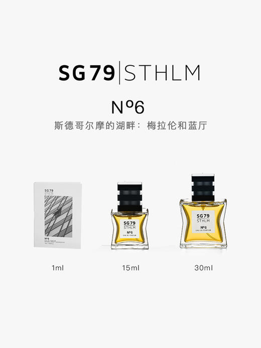 SG79｜N6 EDP 梅拉伦和蓝厅 [ 斯德哥尔摩的湖畔_ 浓香 ] 商品图3