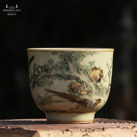 问鼎鼎峰柴窑流霞杯（南鸢离梦）