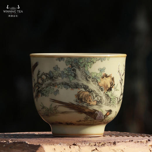 问鼎鼎峰柴窑流霞杯（南鸢离梦） 商品图0