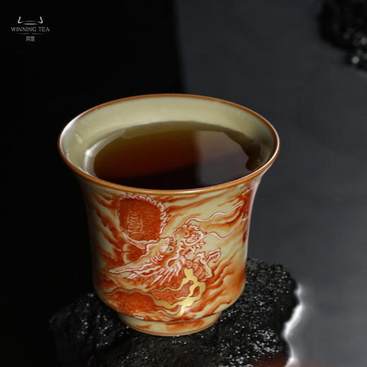 问鼎鼎峰柴窑玉皇釉皓素杯(浩瀚龙腾)（缺货） 商品图4