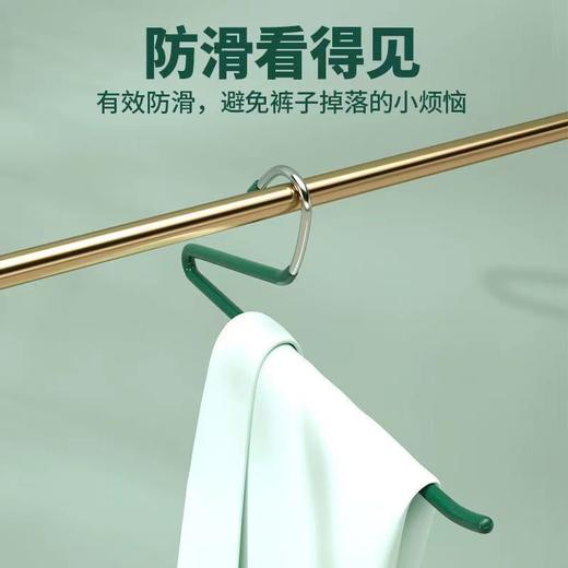 【鹅型裤架裤夹】家用挂裤子衣架 专用裤架子 衣柜内置z字裤挂防滑无痕  商品图3