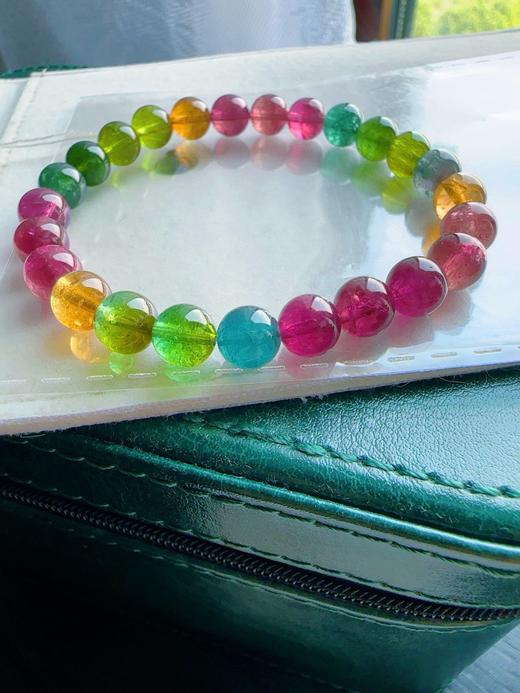 15.55g 7.3mm碧玺手链 商品图0