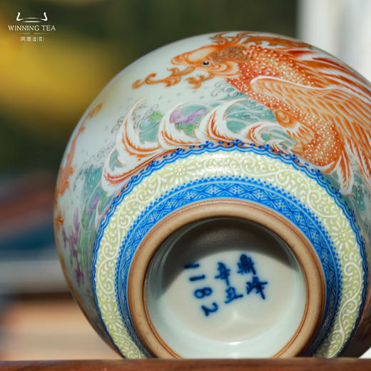 问鼎鼎峰柴窑馥郁杯 （鱼舞沧海） 商品图4