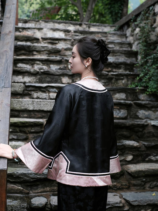 盛唐牡丹盛奢系列| 限量款| 高货-祥云大如意对襟女外套(特殊商品不退不换) 商品图2