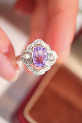 1.33ct 蓝宝石戒指