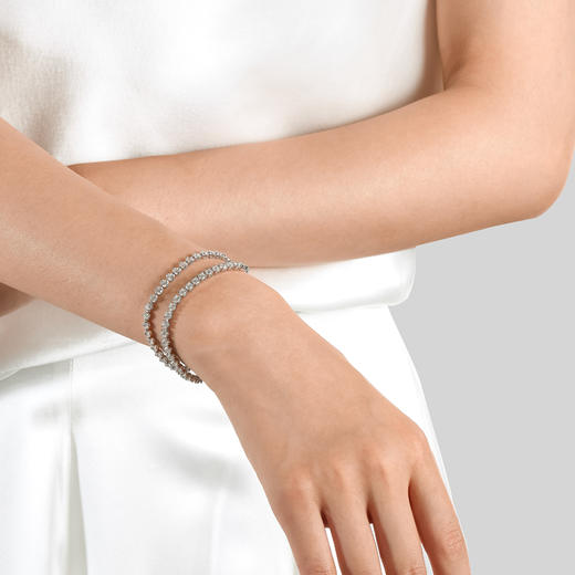 【星光满镶手链】Fanci范琦银饰女Tennis手环轻奢小众送闺蜜生日礼物 下单赠精美礼盒+顺丰速运+运费险 商品图3