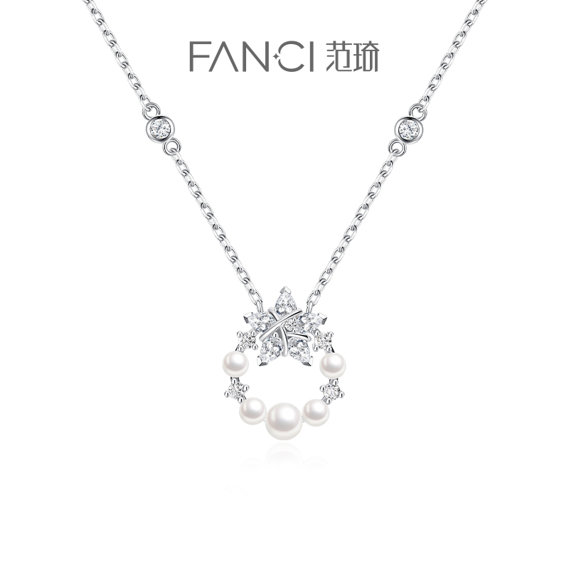 【幸运星环项链】Fanci范琦银饰 幸运星系列 925银原创设计送女友 下单赠精美礼盒+顺丰速运+运费险