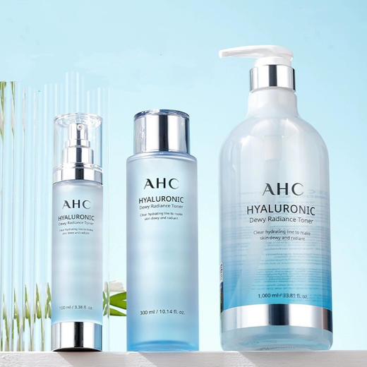 韩国 AHC爱和纯 透明质酸高保湿爽肤水 小神仙水 100ml /300ml/1000ml 商品图0