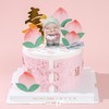 粉色旗袍|奶奶祝寿蛋糕（提前一天预定）【C4848】 商品缩略图1
