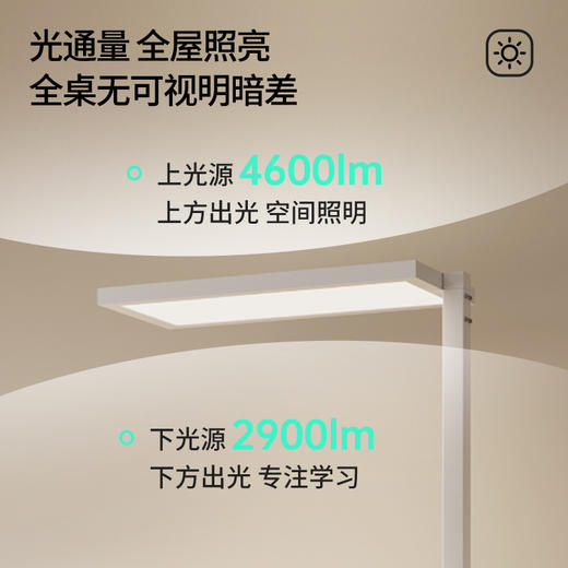 奇妙屋落地护眼灯全光谱阅读学习专用台灯儿童作业立式阳光大路灯 商品图1