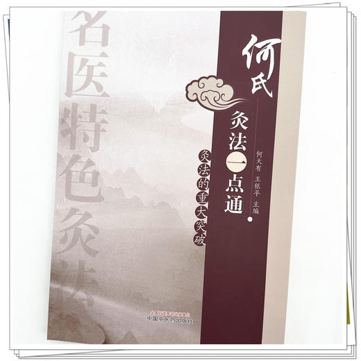 何氏灸法一点通 何天有 王银平 主编 中国中医药出版社 名医特色灸法 针灸学 临床 书籍 商品图3