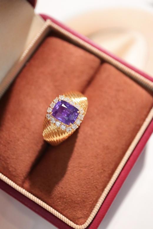 2.54ct 蓝宝石戒指 商品图5