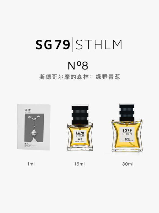 SG79｜N8 EDP 绿野青葱 [ 斯德哥尔摩的森林_ 浓香 ] 商品图3