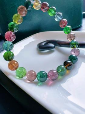 20.4g 8mm 碧玺手链