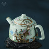 问鼎鼎峰柴窑天青金钟壶 (鸟语花香) 商品缩略图3