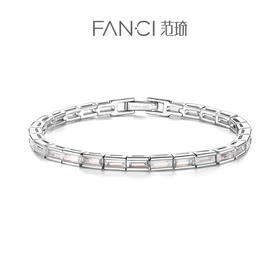 【赤道满镶手链】Fanci范琦银饰Tennis女网球链时尚气质送女友礼物下单赠精美礼盒+顺丰速运+运费险